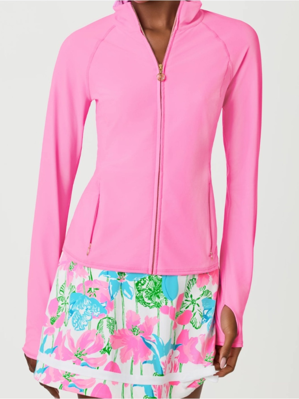 NEW LILLY PULITZER breaker jacket in pink worth NWT Small